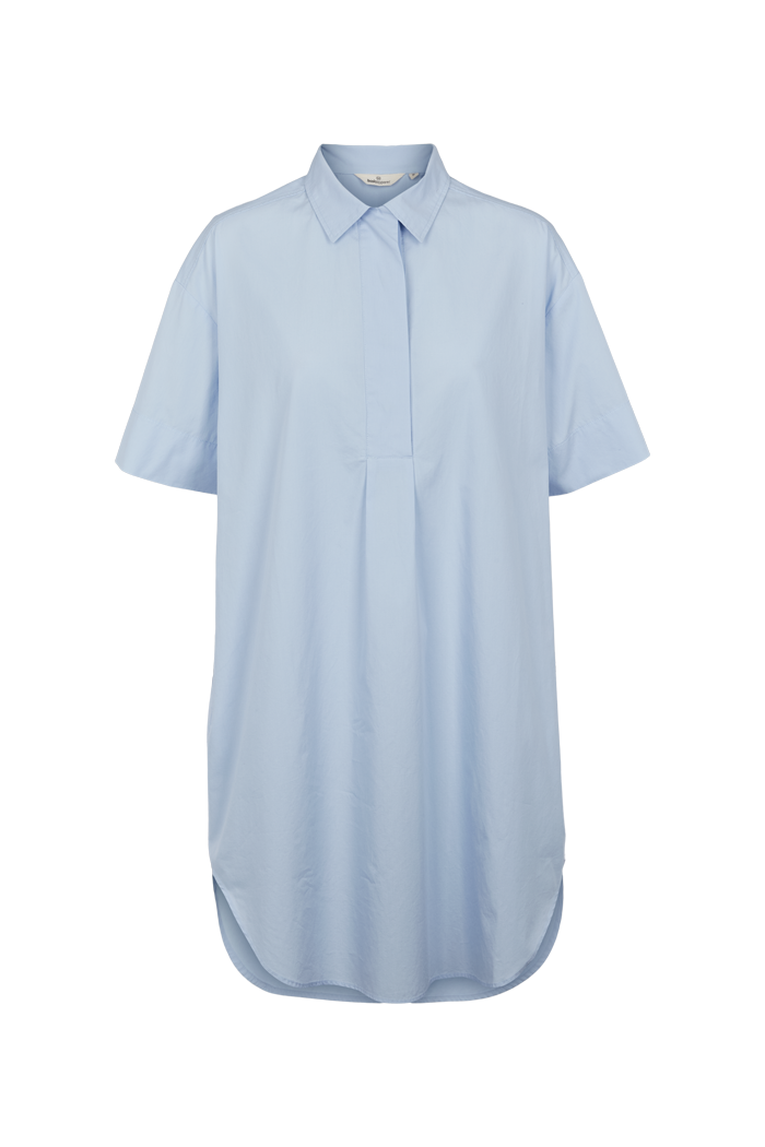 Basic Apparel Vilde Tunique GOTS Dresses 114 Cashmere Blue